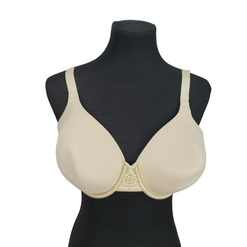 Vanity Fair 76380 Beige Tan Size 38D Comfort Straps Bra